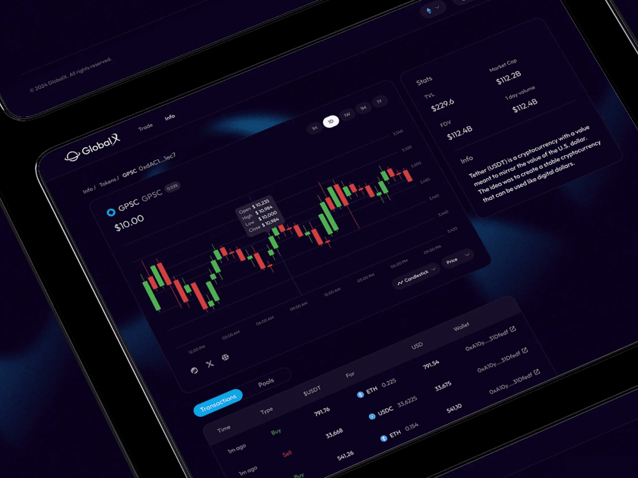 Trading App UI Design